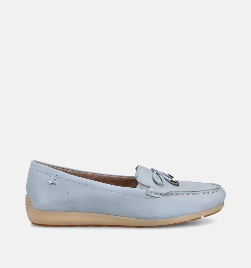 Tamaris Comfort Blauwe Mocassins voor dames (367855) - geschikt voor steunzolen