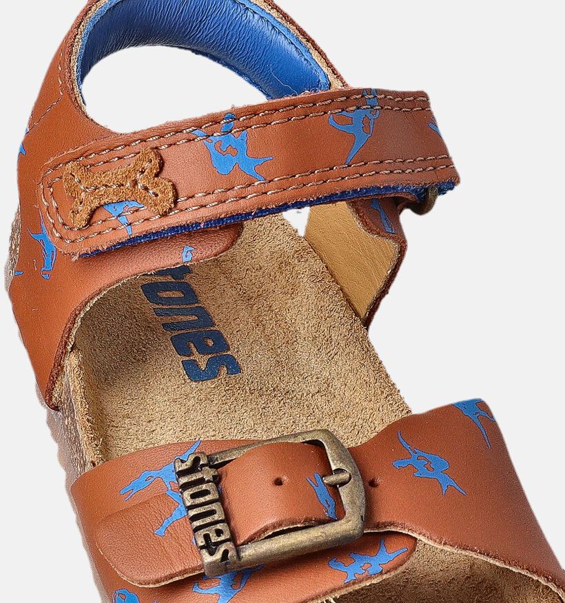 STONES and BONES Losto Cognac Sandalen voor jongens (352711)