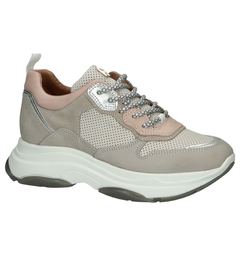 Grijze Sneakers Scapa in leer (246096)