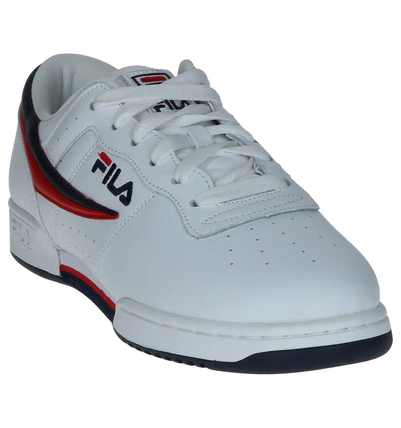 Fila Original Fitness Baskets basses en Blanc en simili cuir (240880)