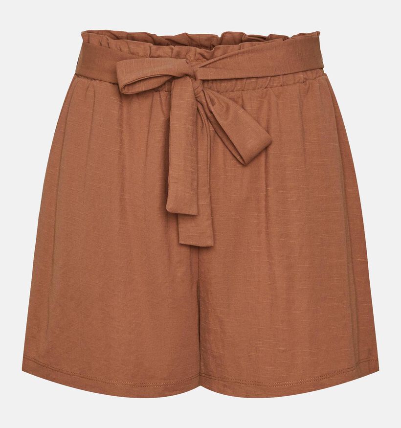 Pieces Linda Cognac Short voor dames (326824)