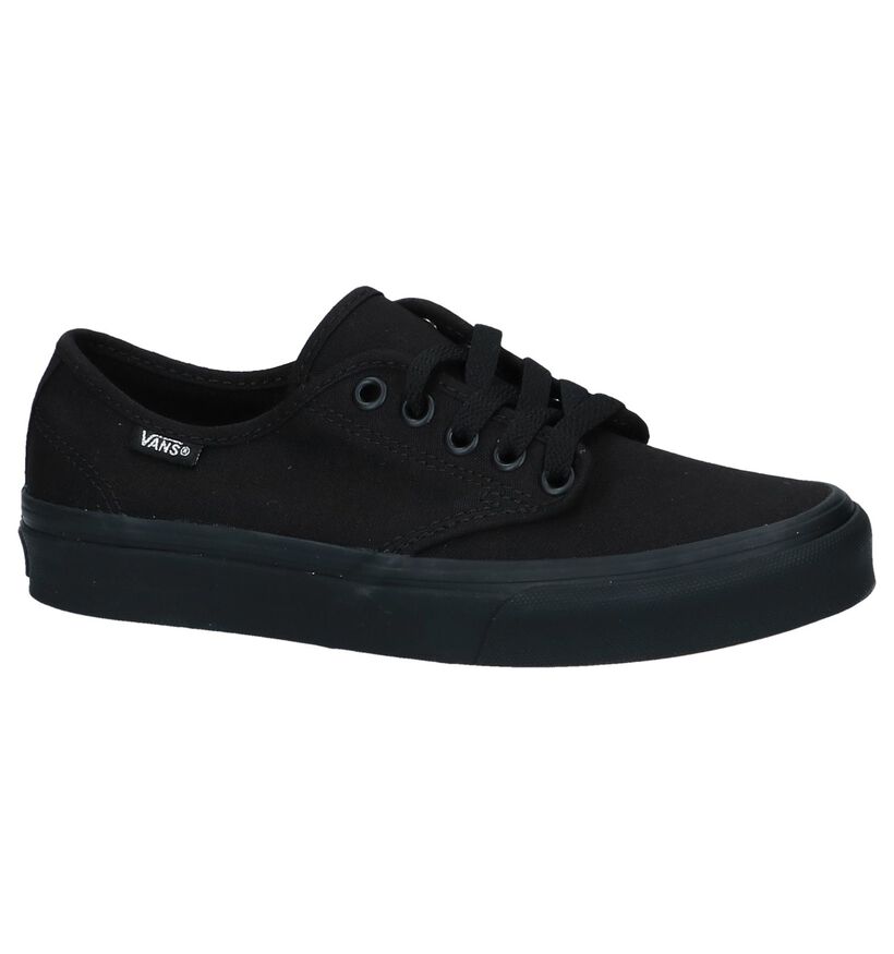 Vans Camden Stripe Zwarte Skateschoenen in stof (253465)