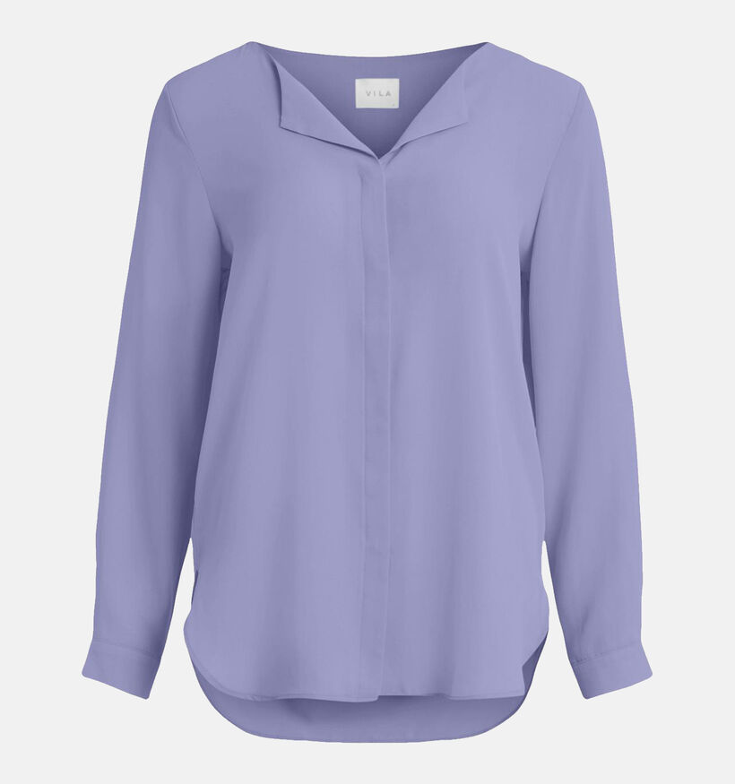 Vila Lucy Blauwe Blouse voor dames (328854)