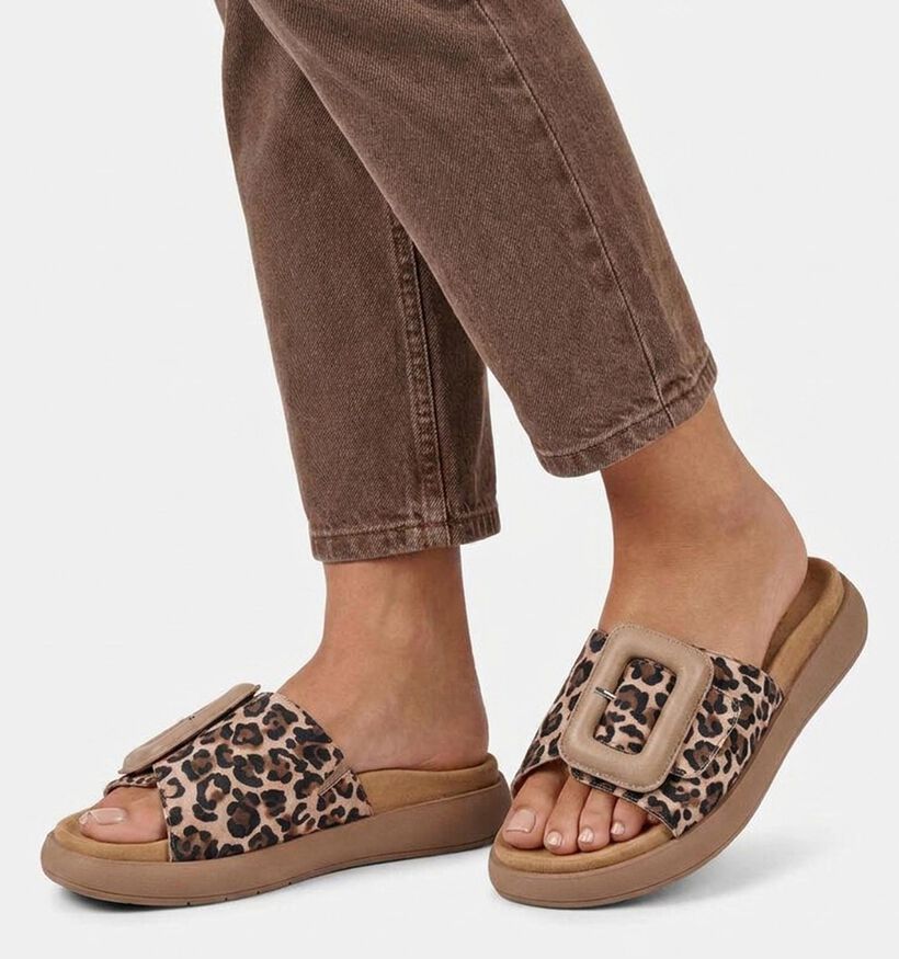 Gabor Bruine Slippers voor dames (371213)