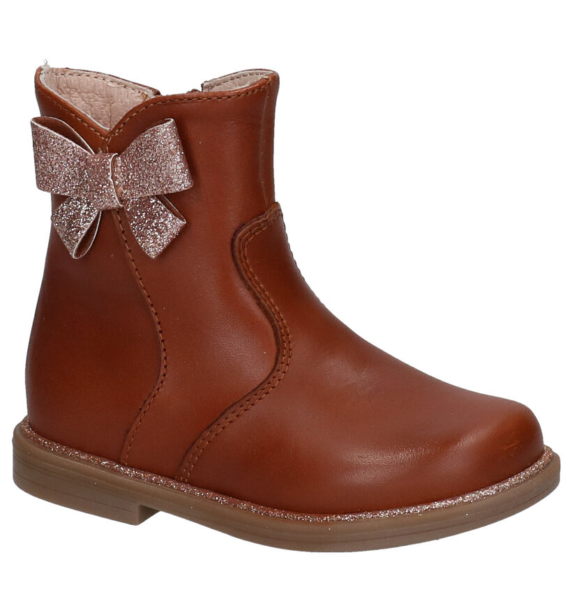 K3 Bottes basses en Cognac en cuir (282847)