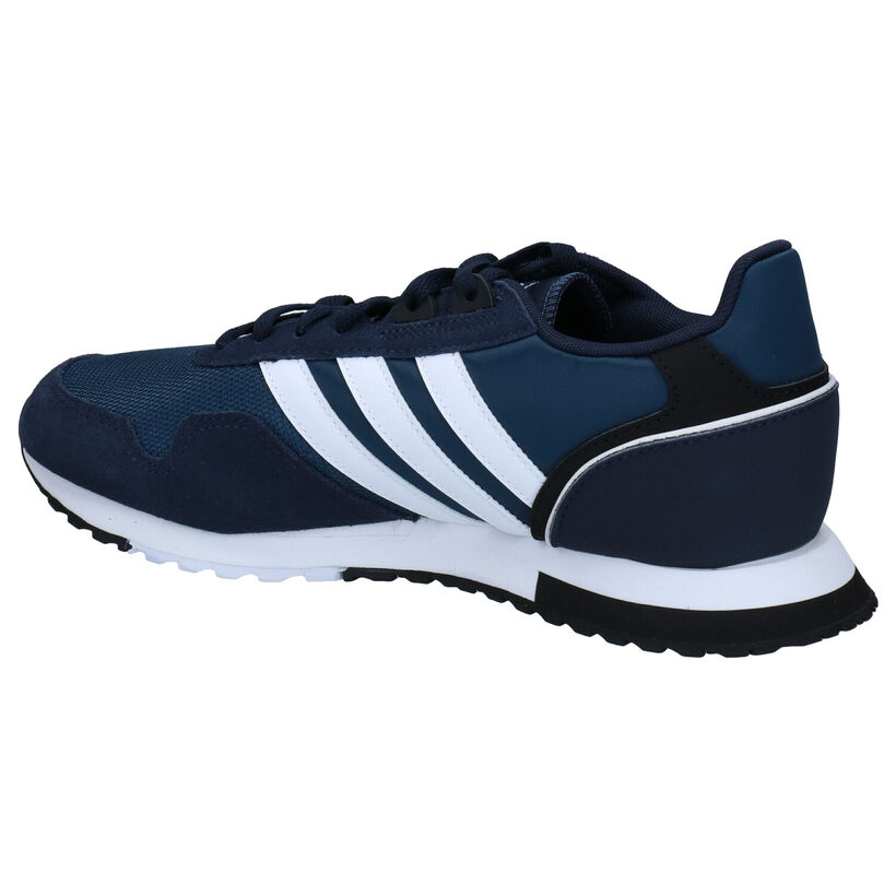 adidas 8K Baskets en Bleu en textile (290825)