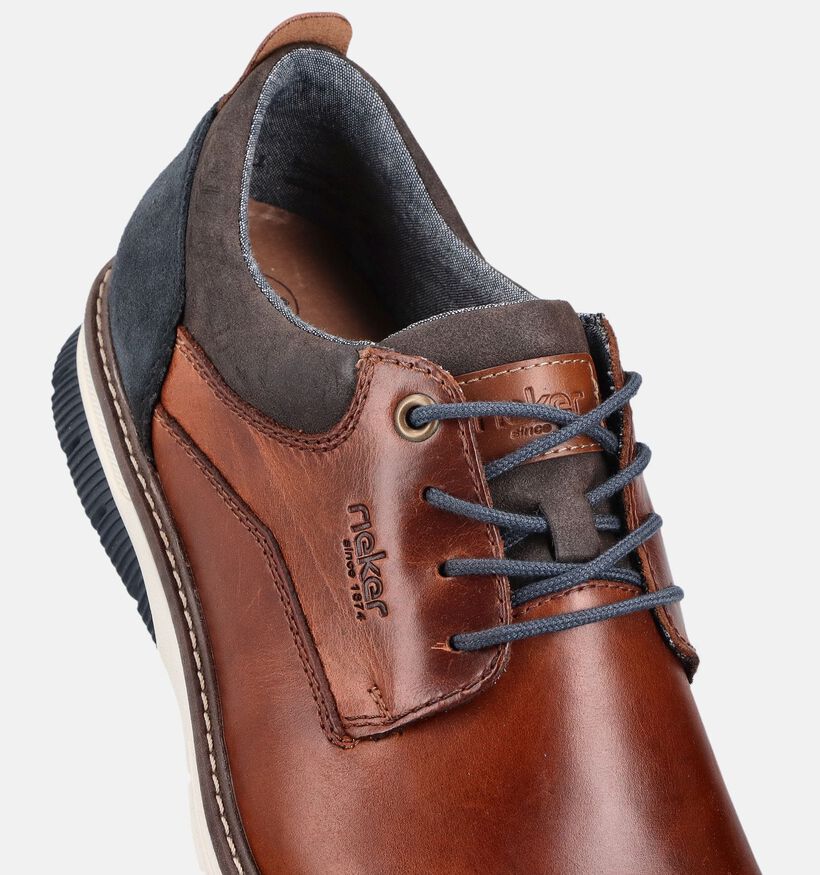 Rieker Bruine Veterschoenen voor heren (367580)