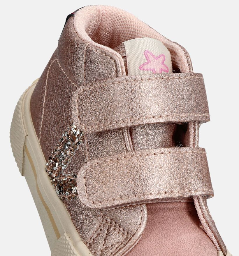 Victoria Roze Hoge Schoenen met Velcro voor meisjes (363044) - geschikt voor steunzolen