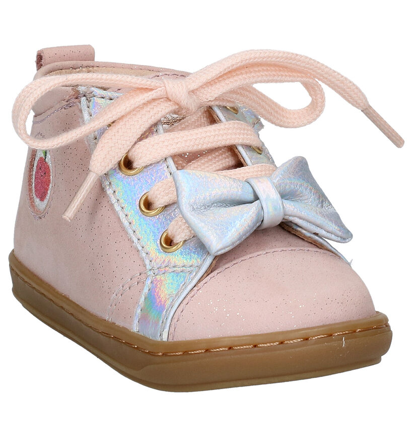 Shoo Pom Bouba Zippy Chaussures pour bébé en Bleu en cuir (279226)