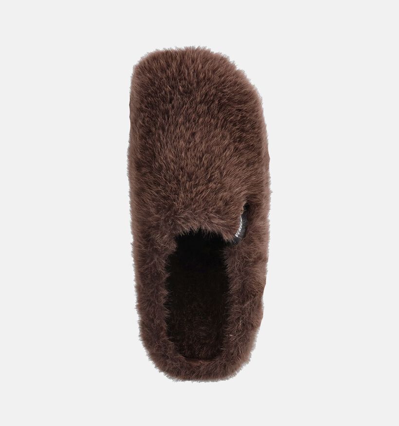 Verbenas York Budapest Donkerbruine Pantoffels voor dames (380877)