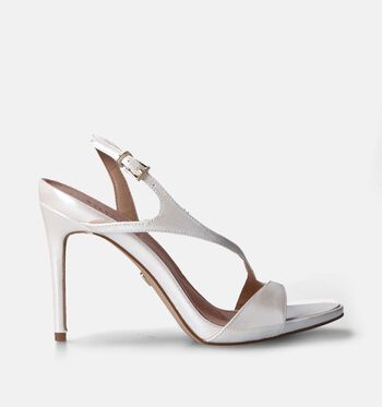 Tamaris Heart & Sole Sandalen Wit/Rose gold