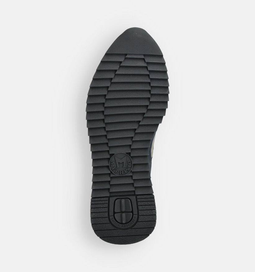 Mephisto Angie Chaussures à lacets en Bleu pour femmes (362713) - pour semelles orthopédiques
