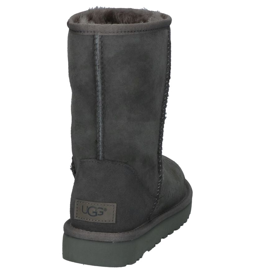 UGG Classic Short Bottes en Cognac en nubuck (313768)