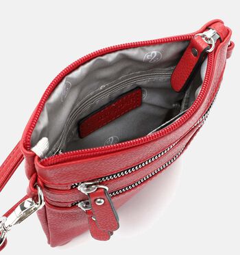 Emily & Noah Crossbody tassen Beige/Goud/Cognac/Taupe/Rood