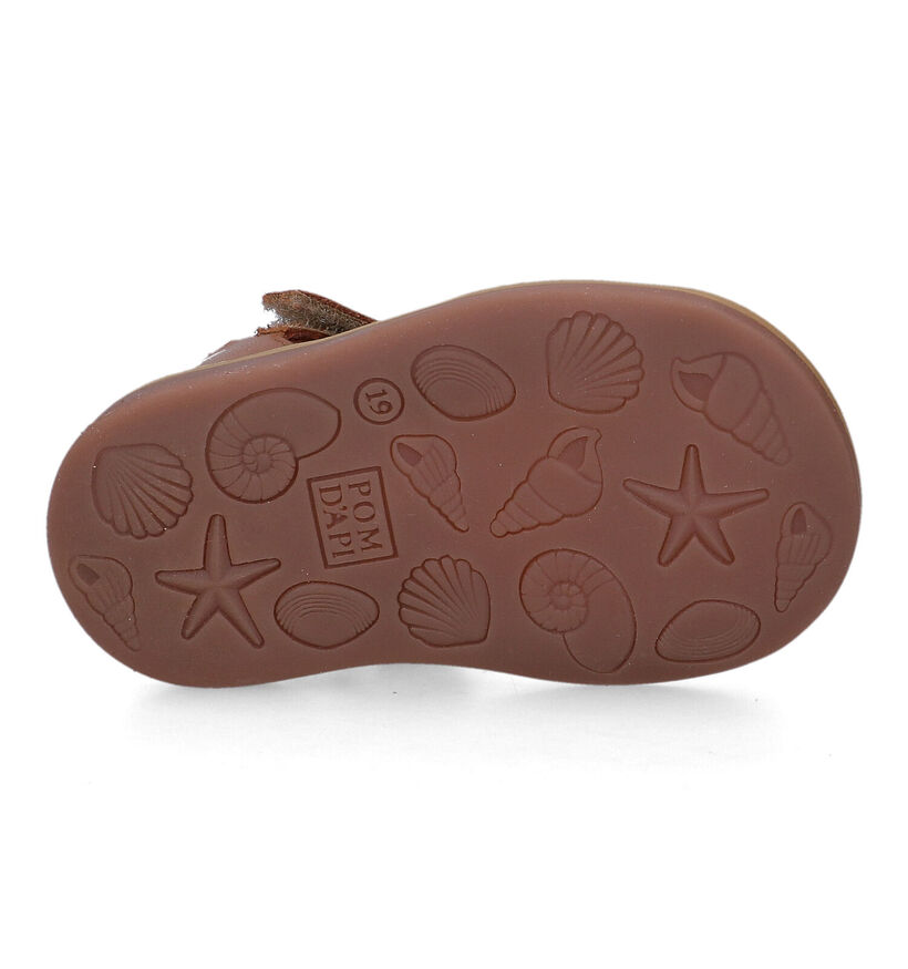 Pom d'Api Poppy Tao Easy Cognac Sandalen voor meisjes (322881)