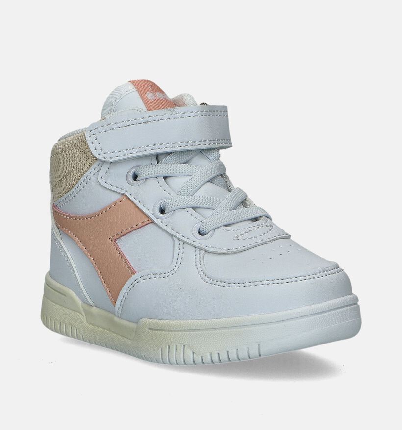 Diadora Raptor Mid TD Witte Sneakers voor meisjes (345890)