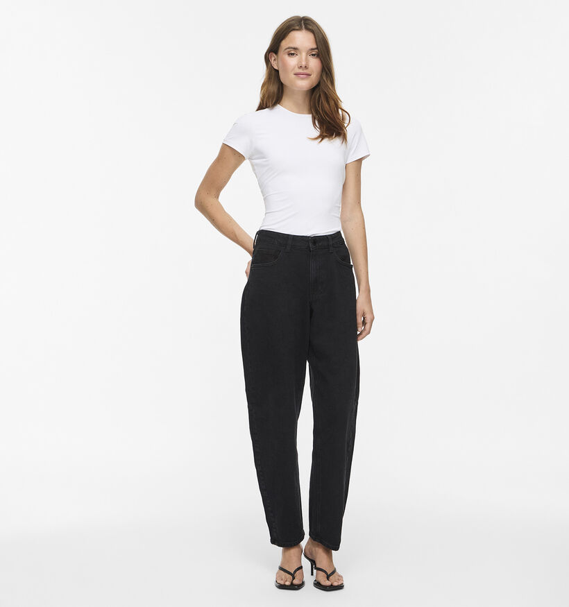 Vila Brady Barrel Zwarte Demin Jeans voor dames (379763)