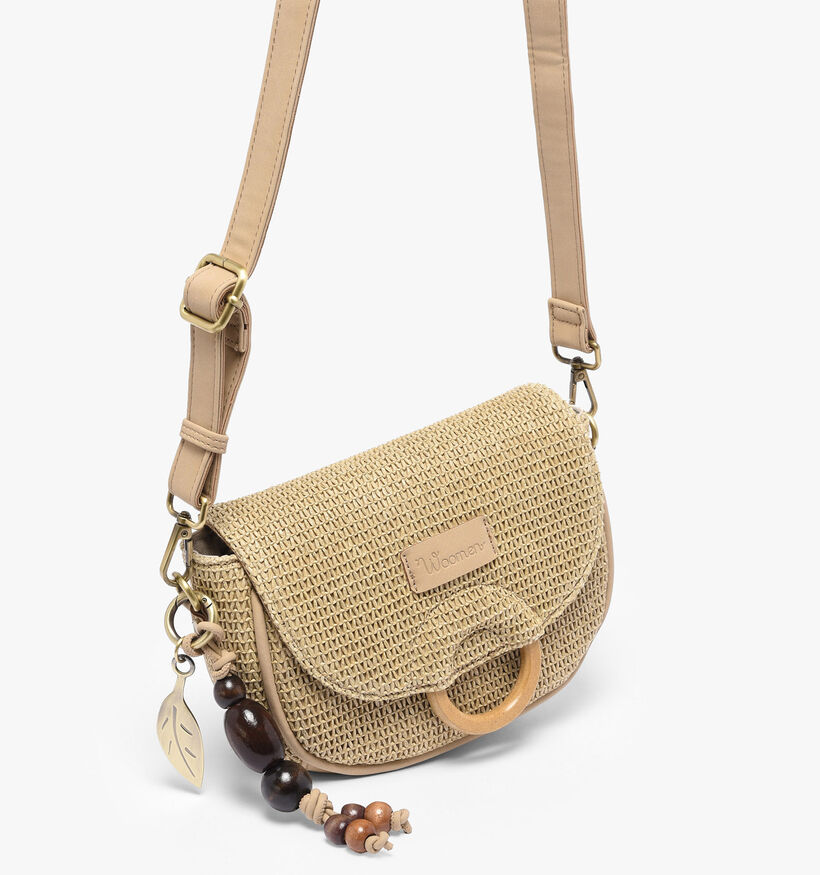 Woomen Crocus Beige Crossbodytas voor dames (370784)