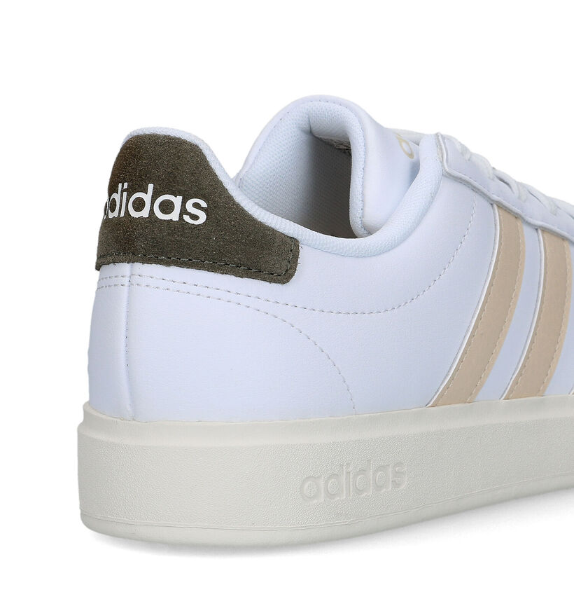 adidas Grand Court 2.0 Baskets en Blanc pour hommes (319051) - pour semelles orthopédiques