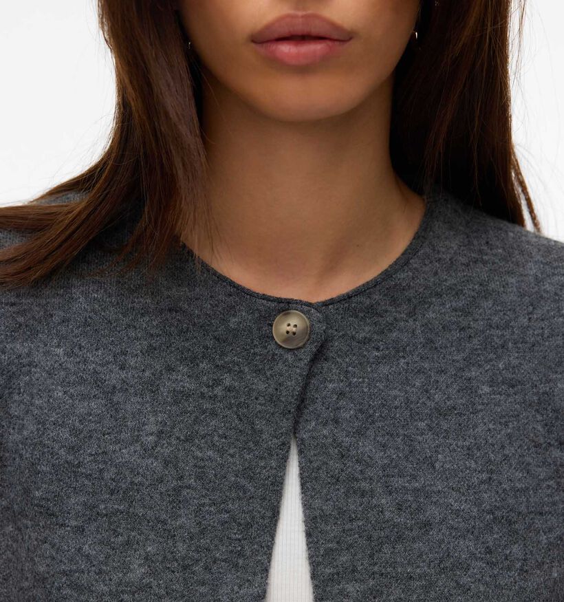 Vero Moda Marina Gilet en Gris pour femmes (361227)