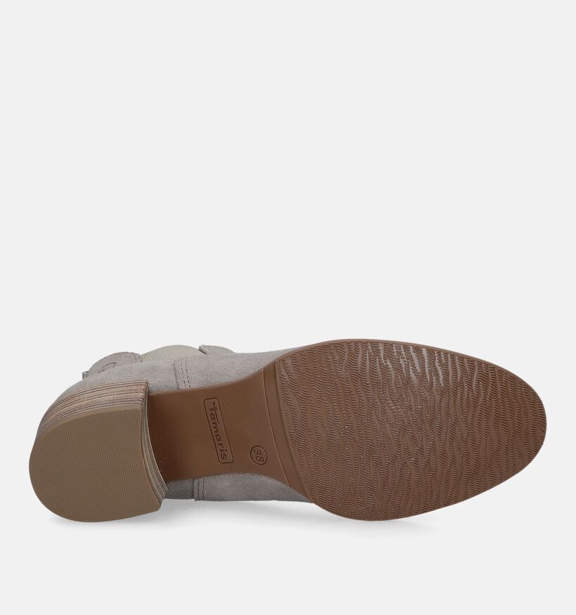Tamaris Bottines à talons en Taupe pour femmes (357656)