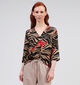 JDY Tiger Zwarte Blouse voor dames (351382)