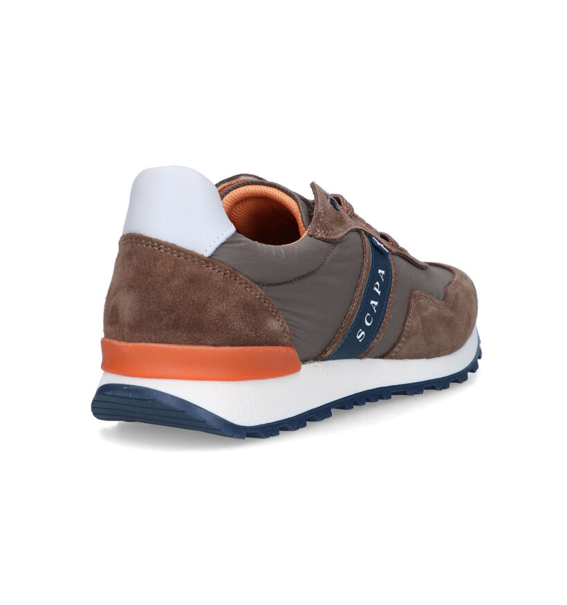 Scapa Chaussures à lacets en Taupe pour hommes (324211)