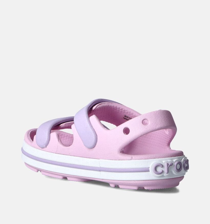 Crocs Crocband Cruiser Chaussures d'eau en Rose pour filles (356326)