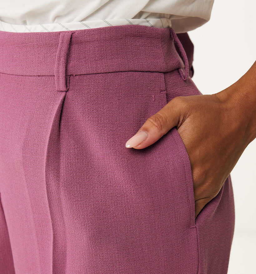 Mexx Pantalon habillé en Mauve pour femmes (360705)