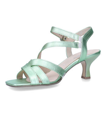 Gabor Sandales Bleu/Or rose/Vert