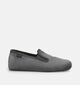 Scapa Pantoufles ferm&eacute;es en Gris fonc&eacute; pour hommes (381021) - pour semelles orthop&eacute;diques