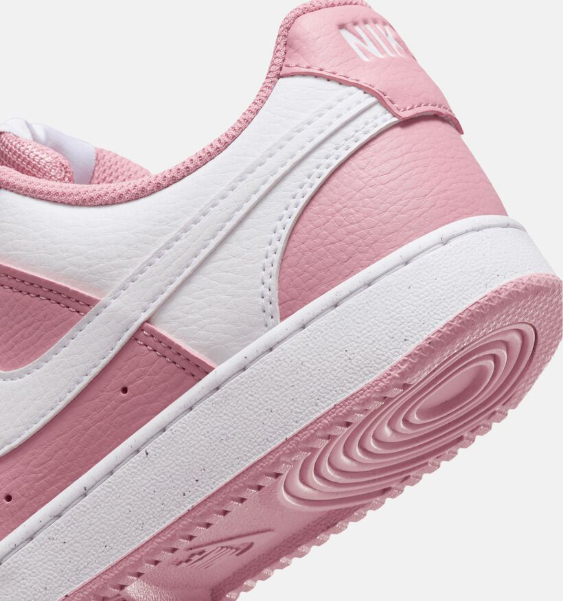 Nike Court Vision Low Next Nature Baskets en Rose pour femmes (350452)