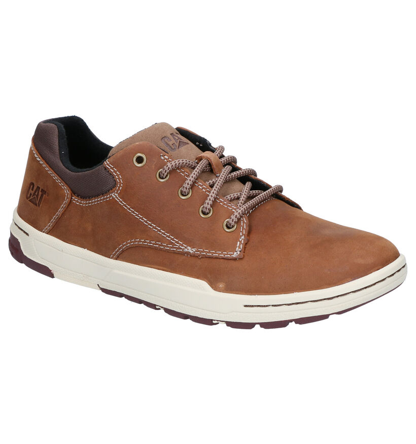 Caterpillar Colfax Chaussures à lacets en Brun en textile (266928)