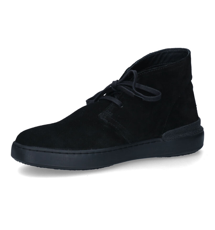 Clarks Courtlite Chaussures Hautes en Noir pour hommes (313690) - pour semelles orthopédiques