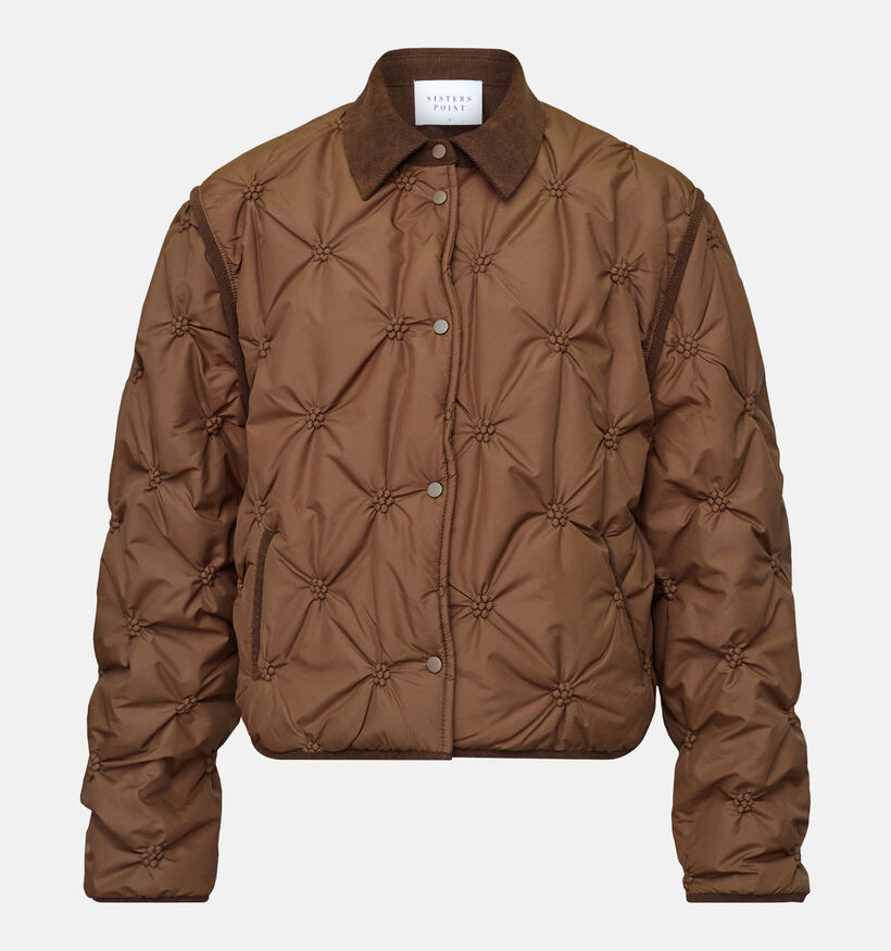 Sisters Point Eqa Manteau court en Marron pour femmes (381186)