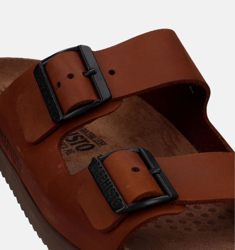 Mephisto Nerio Scratch Bruine Slippers voor heren (355187)