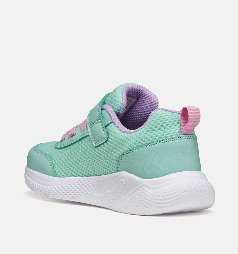 Geox Groene Lage Sneakers voor meisjes (370110)
