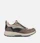 Xsensible Grenoble Taupe Schoenen met Veter en Rits voor dames (378995) - geschikt voor steunzolen