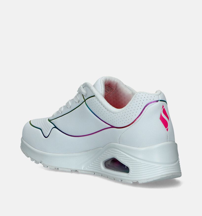 Skechers Uno Baskets en Blanc pour femmes (352257)