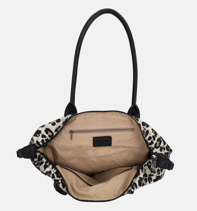 Charm London Buckingham Leopard Cabas en Marron pour femmes (374391)