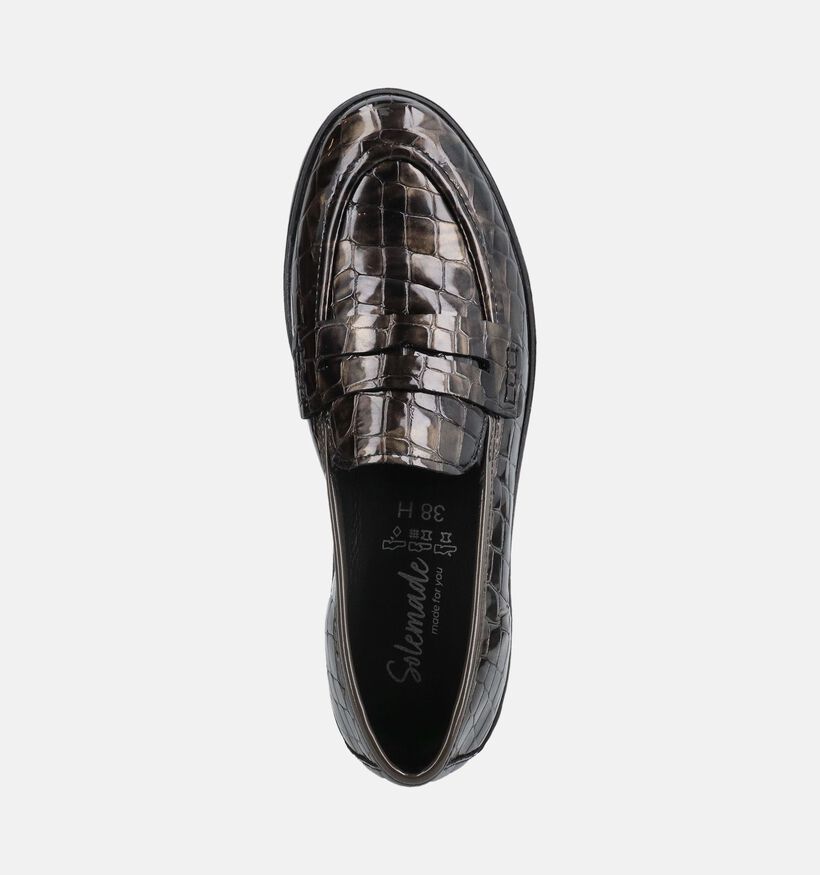 Solemade Noa Bruine Mocassins voor dames (380009) - geschikt voor steunzolen