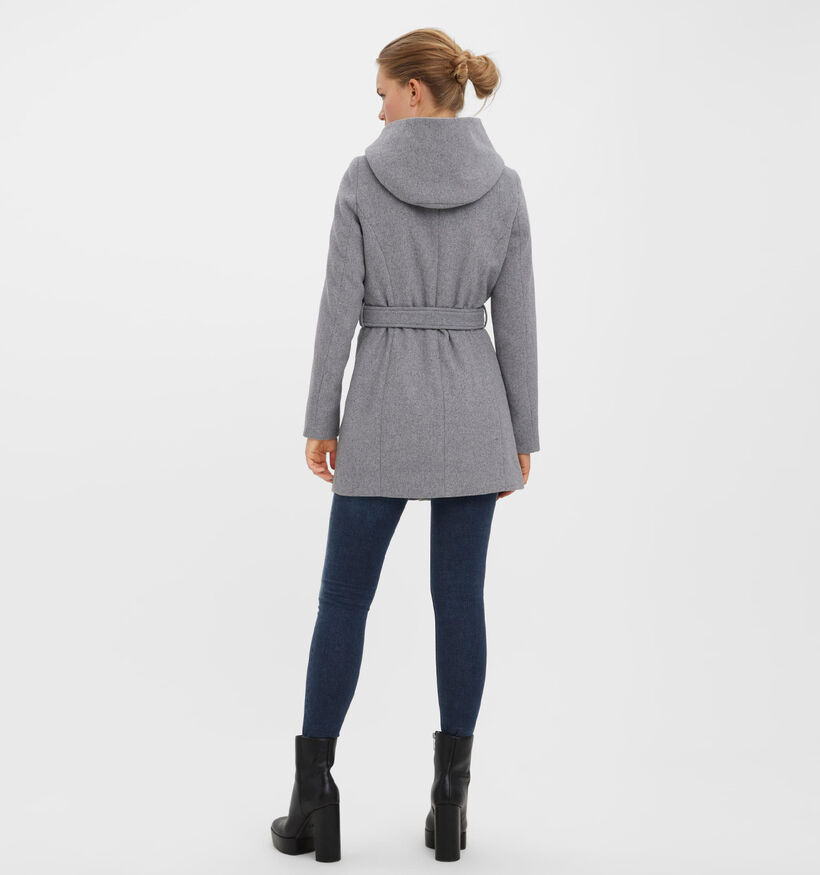 Vero Moda Classliva Manteau en Gris pour femmes (318365)