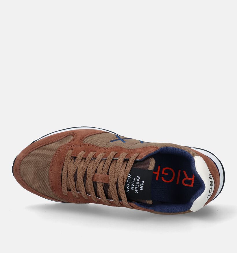 Sun 68 Tom Solid Baskets en Vert kaki pour hommes (329877) - pour semelles orthopédiques