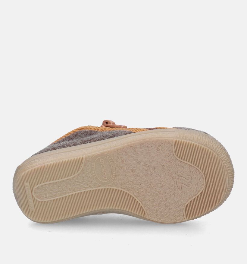 Bellamy Alpha Beige Pantoffels voor jongens, meisjes (332453)