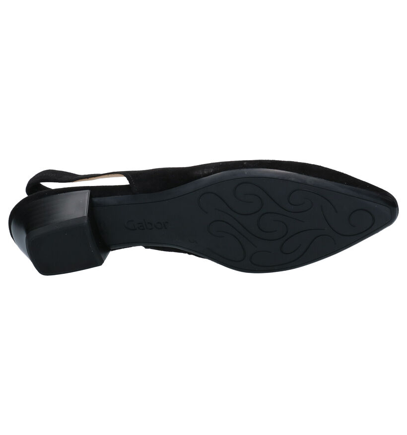Gabor Blauwe Pumps in daim (271702)
