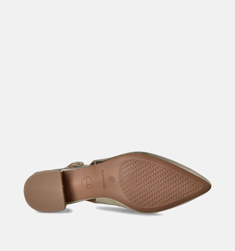 Tamaris Gouden Slingback pumps voor dames (351603)