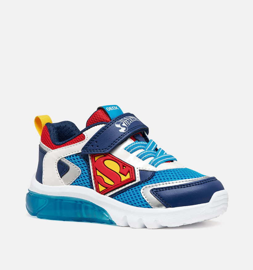 Geox Ciberdron Blauwe Schoenen voor jongens (368455) - geschikt voor steunzolen