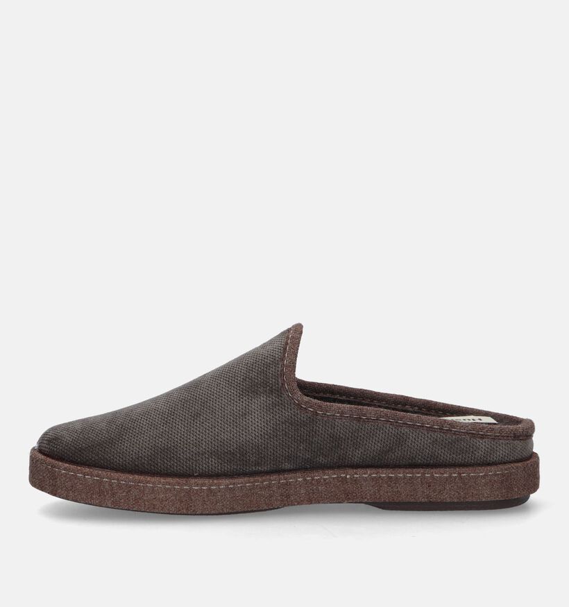 Hush Puppies Delis Taupe Pantoffels voor heren (330017)