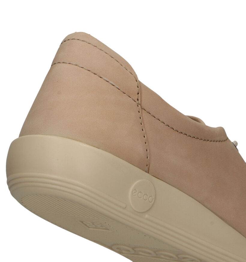 ECCO Soft 2.0 Chaussures à lacets en Bleu pour femmes (336855) - pour semelles orthopédiques