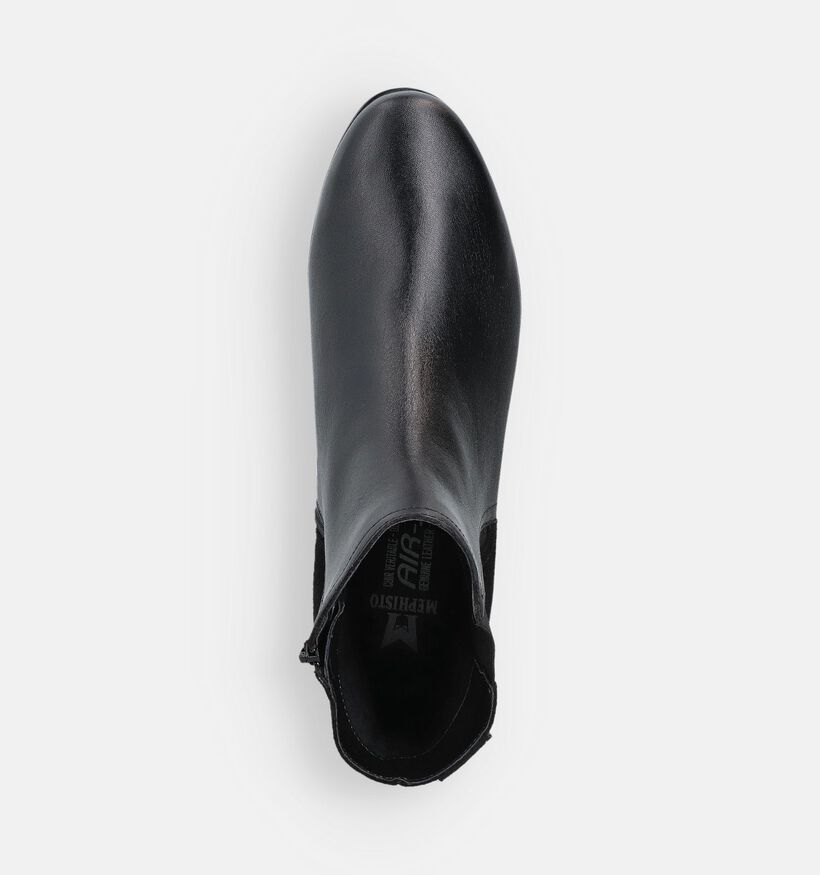 Mephisto Gennifer Zwarte Enkellaarzen voor dames (362821) - geschikt voor steunzolen